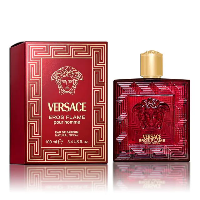 【VERSACE 凡賽斯】愛神火焰男性淡香精 100ml (專櫃公司貨) 新包裝