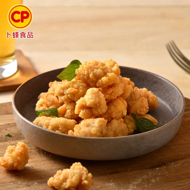 【卜蜂】無骨鹽酥雞-原味 分享包 6包組(1000g/包_招牌美食.團購.鹹酥雞)