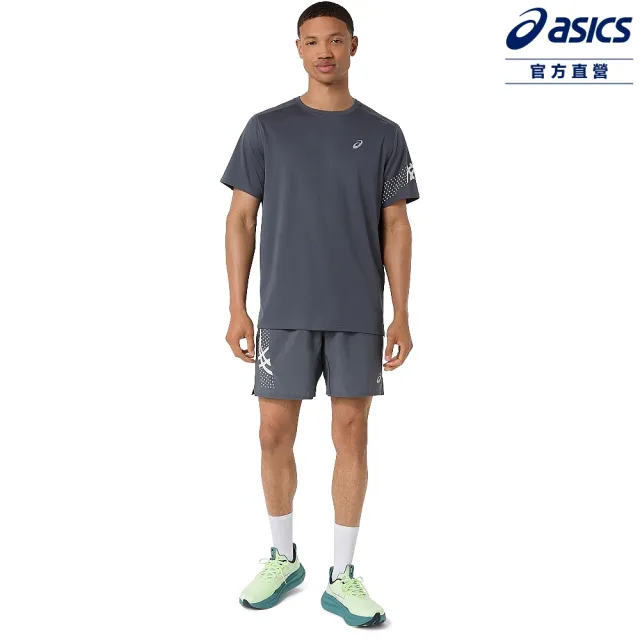 【asics 亞瑟士】ICON 7吋 平織短褲 男款 海外版 跑步下著 2011D455-020