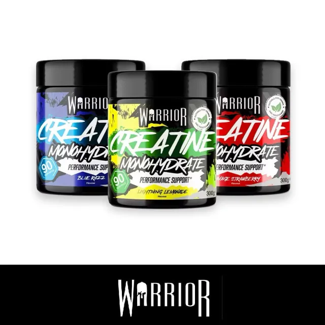 【巴弟蛋白】WARRIOR 勇士 一水肌酸粉 300g｜水合肌酸 Creatine Myptotein 全素 無麩質