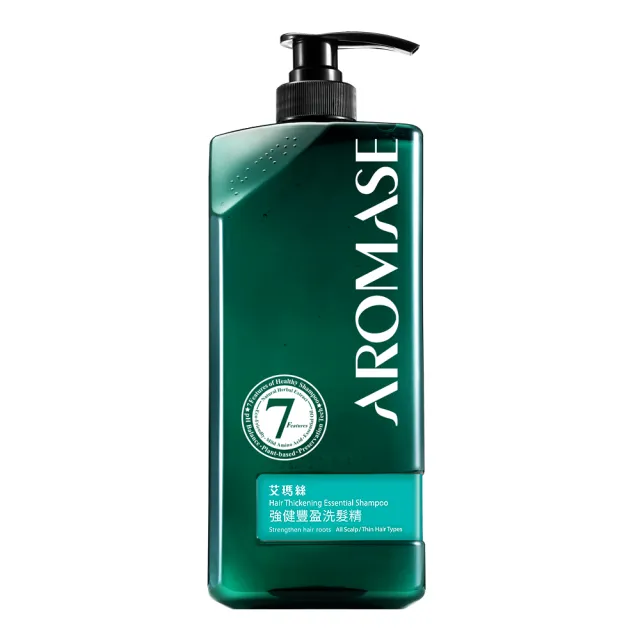 【Aromase 艾瑪絲】洗髮精 1000mL 3入組 任選(高效控油、強健豐盈、草本去屑)