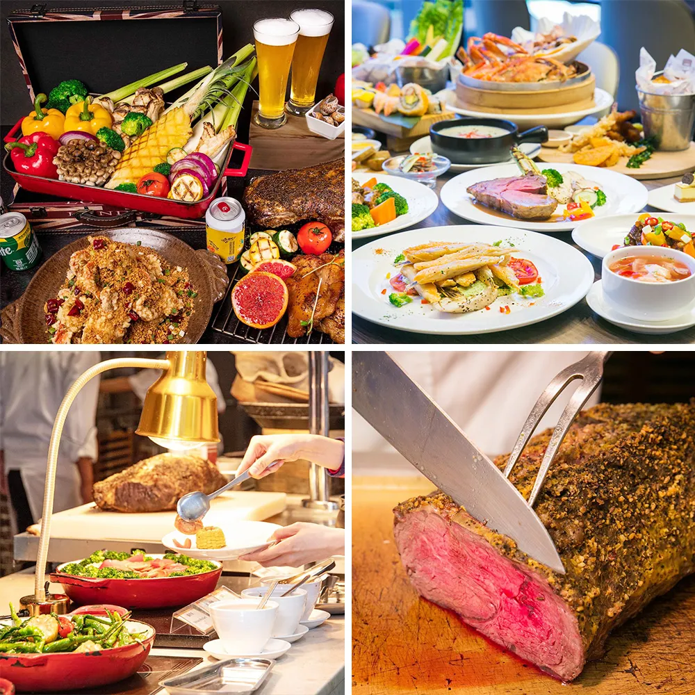 【台北凱達大飯店】7/14偷殺!2026/9/30前4人同行1人免費 平日自助式午或晚餐