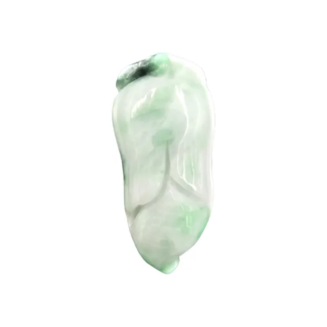 【藏古祥館】翡翠 白菜 SBA16 (宗教開運 翡翠)