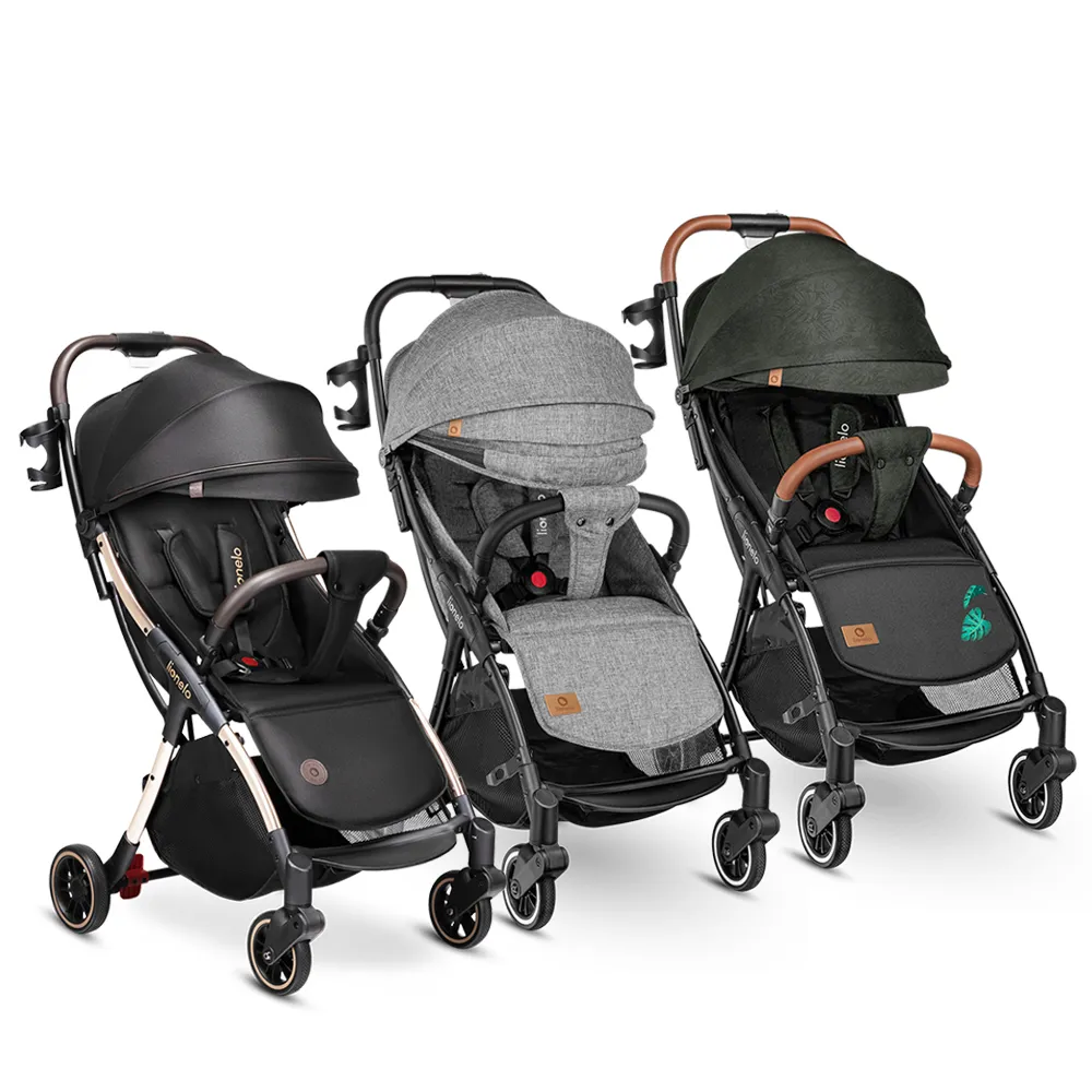 【Lionelo】瞬收型全配嬰幼兒手推車 Julie One(可登機 可平躺 嬰兒手推車)