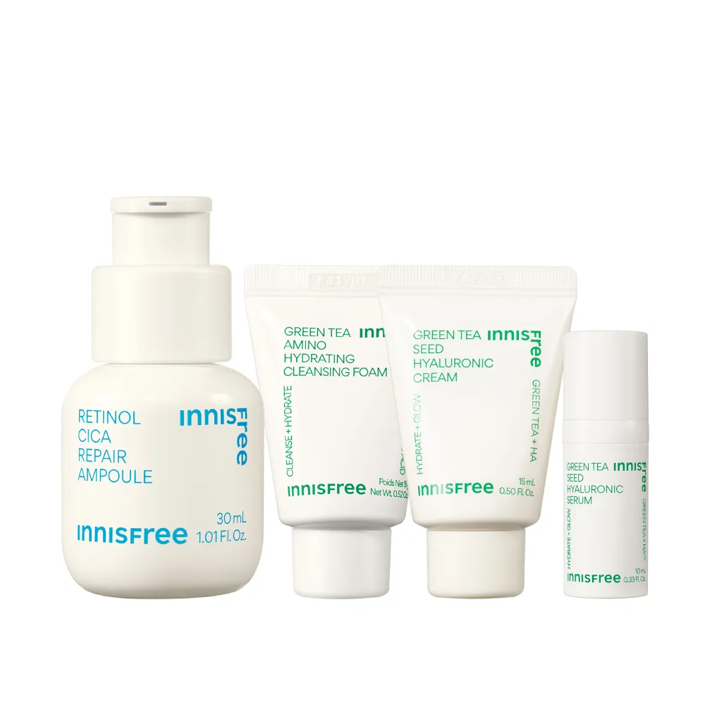 【innisfree】A醇淨膚超修護安瓶 30ml(淨化粉刺毛孔粗糙泛紅)