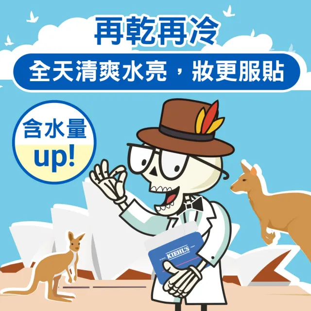【Kiehl’s 契爾氏】官方直營 冰河醣蛋白吸油水感凝凍50ml(Kiehl’s)