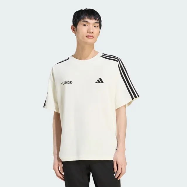 【adidas 愛迪達】St Kn Ss Jsy 男 足球衣 運動短袖 T恤 白 亞版(KX2823)
