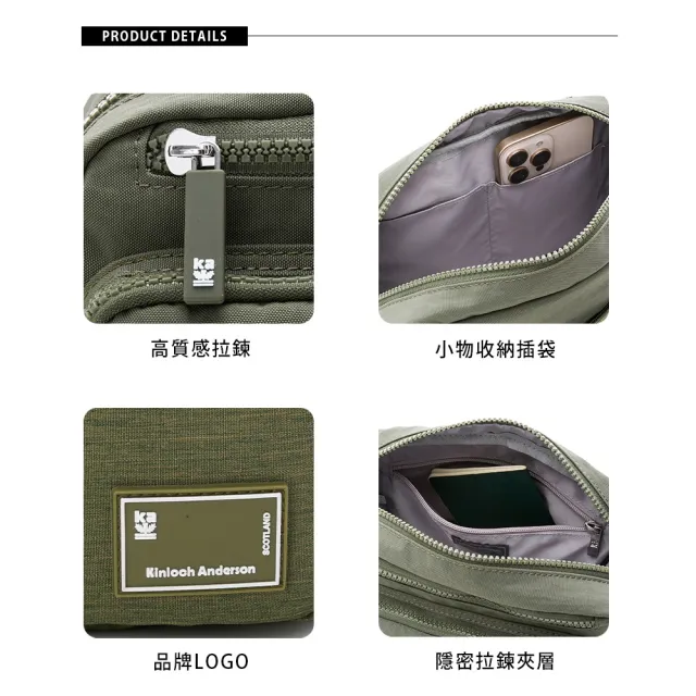 【金安德森】Macchiato 百搭造型斜側包(多色任選)