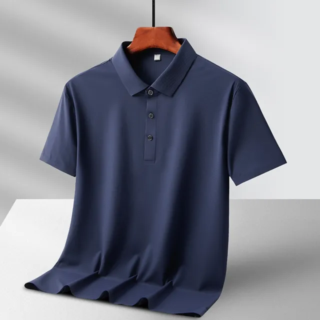 【巴黎精品】現貨限搶 POLO衫短袖上衣(無痕休閒速乾涼爽男裝6色a1eo12 2G)