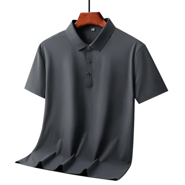 【巴黎精品】現貨限搶 POLO衫短袖上衣(無痕休閒速乾涼爽男裝6色a1eo12 2G)