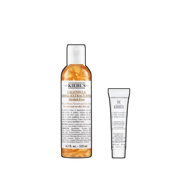 【Kiehl’s 契爾氏】官方直營 小資推薦｜金盞花化妝水(Kiehl’s/金盞花化妝水125ml/水亮保濕)