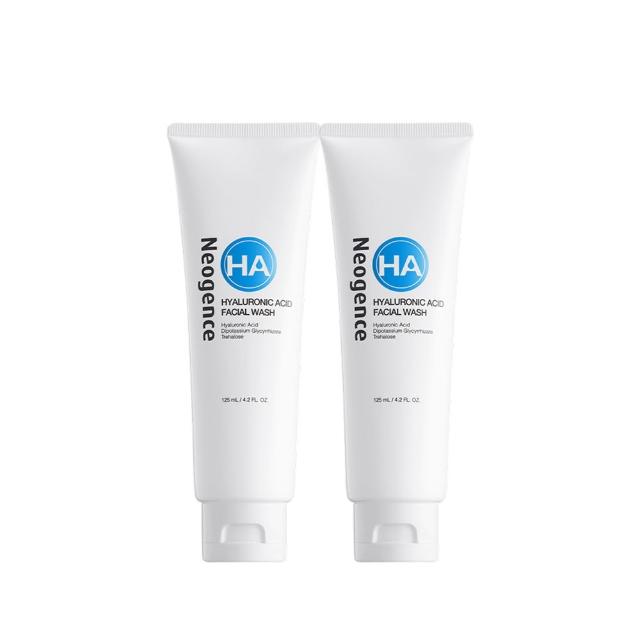 【Neogence 霓淨思】玻尿酸溫和保濕洗面乳125ml 2入