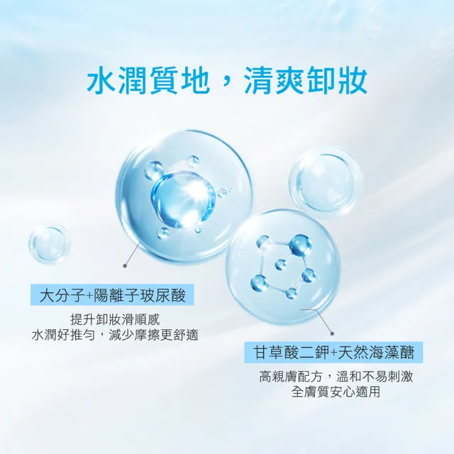 【Neogence 霓淨思】玻尿酸溫和保濕卸妝凝露300ml 2入