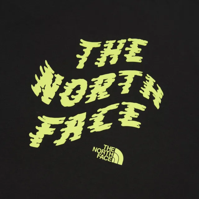 【The North Face】北面男款黑色FLASHDRY速乾短袖T恤|8G7UJK3 排汗衫