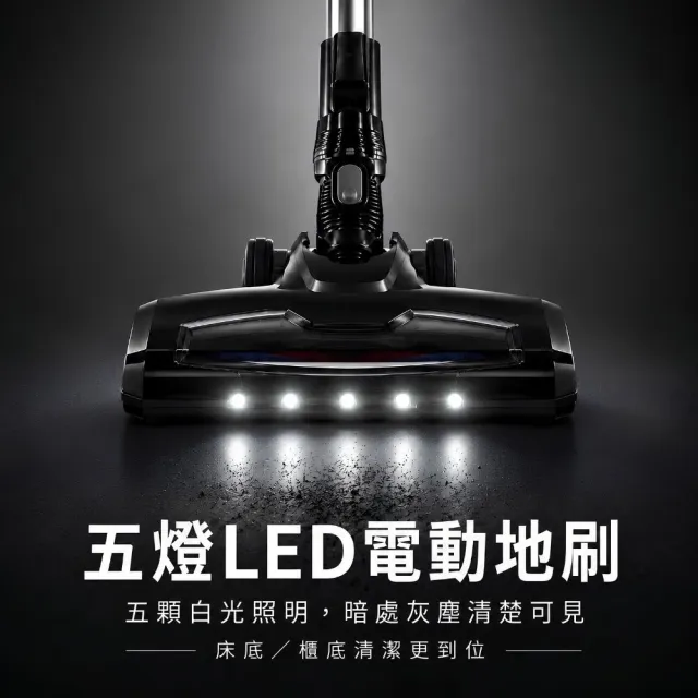 【勳風】Vortex無線手持多用HEPA濾網吸塵器/手持直立式吸塵器(HFH-T3475)