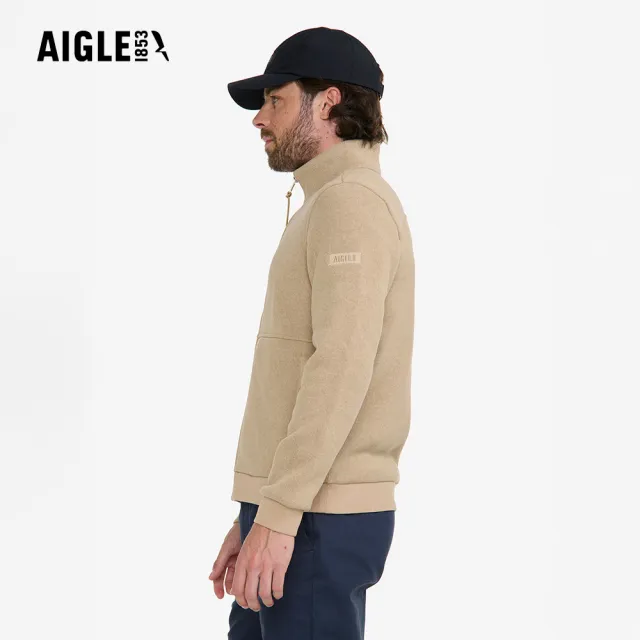 【AIGLE】男 POLARTEC 刷毛保暖外套｜AG-4A114(POLARTEC 男外套  保暖外套 刷毛外套 刷毛衣)