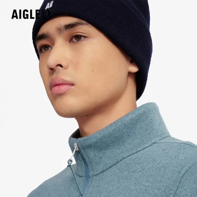 【AIGLE】男 POLARTEC 刷毛保暖外套｜AG-4A114(POLARTEC 男外套  保暖外套 刷毛外套 刷毛衣)