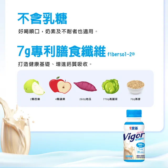 【RED COW 紅牛】官方直營 愛基活力高鈣配方(任選原味低糖/清甜口味 237ml X24入)
