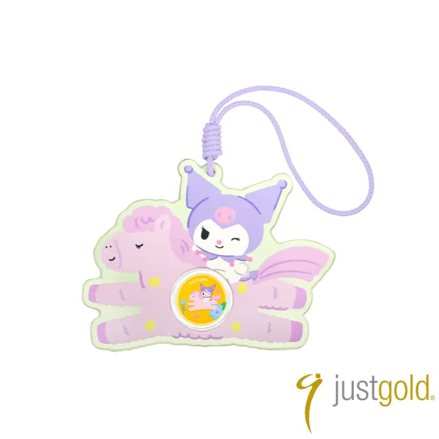 【Just Gold 鎮金店】三麗鷗 Kuromi 馬上幸運金章