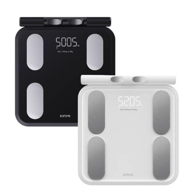 【KINYO】輕體機丨八電極智能體脂計/體重計/體脂機DS-7388(64項檢測數據+24位用戶紀錄)