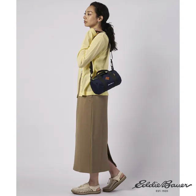 【Eddie Bauer】JAPAN EDITION 女性螺紋窄版長裙 棕色 E-5SKA-1811