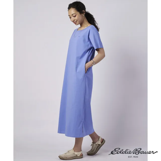 【Eddie Bauer】JAPAN EDITION 女性休閒運動洋裝 藍色 E-5DRA-1804