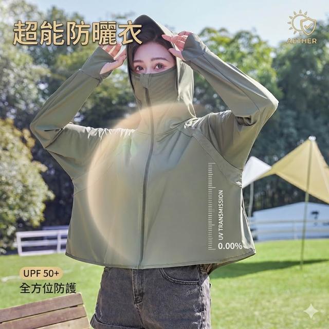 【米蘭精品】現貨限搶 防曬外套短版防曬衣運動休閒上衣(夏季薄款涼感防曬女外套6款m2a3)