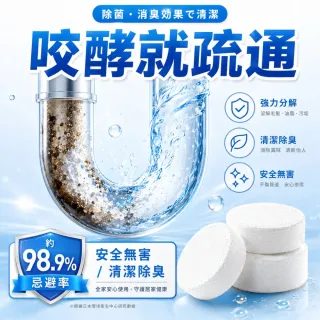 【寶媽咪】超夯組合-6+6水管疏通去油除垢一次搞定(深層疏通/防堵長效/清新無味/不傷管道/ 快速分解)