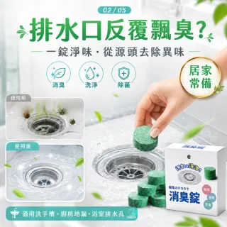 【寶媽咪】AUTO CLEANER活氧清潔錠20入(除臭/洗手台/流理台/水管/馬桶/SGS檢驗/台灣製造)