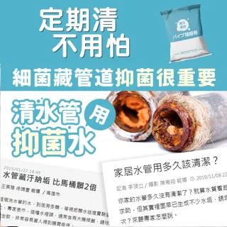 【寶媽咪】台灣製水管疏通粉超值6+6組合(一包只要銅板價/植物酵素/不傷管/水管堵塞/水管疏通劑/淹水)