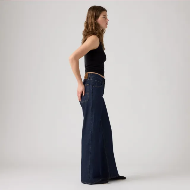 【LEVIS】Loose Boot低腰寬鬆靴型牛仔褲 / 原色 女生牛仔褲 人氣新品 005DO-0022