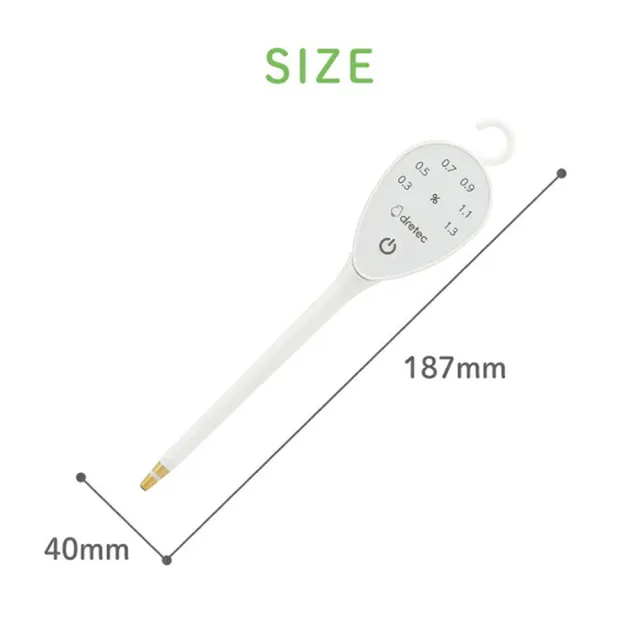 【DRETEC】日本 三色 LED健康電子鹽度計 健康 減鹽 烹飪 烘培 寵物 料理 (EN-907)
