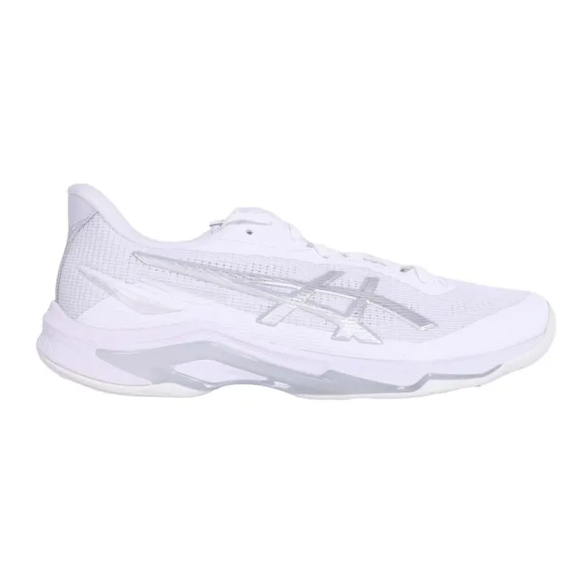 【asics 亞瑟士】NETBURNER BALLISTIC FF 4 男女款排球鞋-匹克球 亞瑟士(1053A070-105)