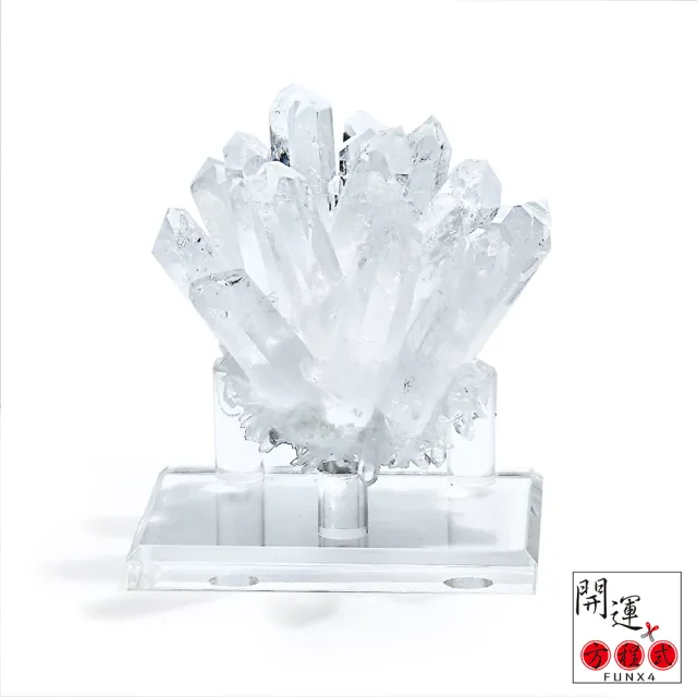 ⭐︎【極上品】白水晶 置物 347g 開運方程式】5A天然頂級白水晶簇(淨化磁場) - momo購物網- 好評推薦