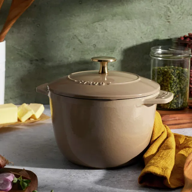【STAUB】琺瑯鑄鐵鍋飯鍋16cm-顏色任選(德國雙人牌集團官方直營)