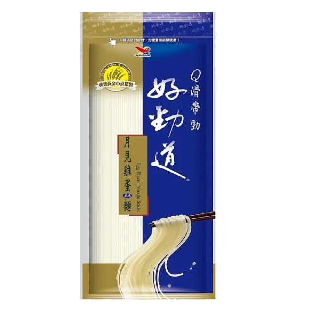 【好勁道】好勁道月見雞蛋麵300gx12入/箱