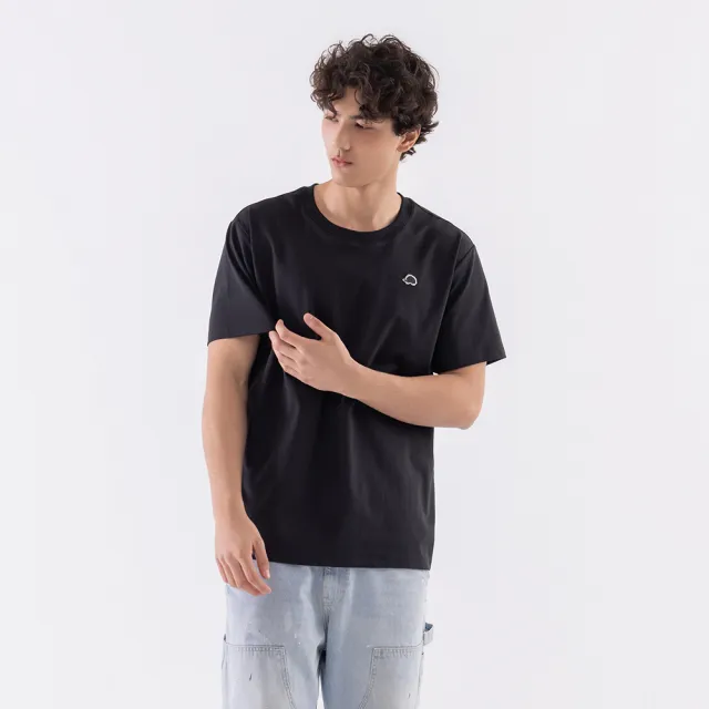 【SCANDINAVIAN FOREST 北歐小刺蝟】抗皺親膚柔滑奶油棉T (立體繡章) T恤 棉t 素t tshirt 男T 女T 厚磅