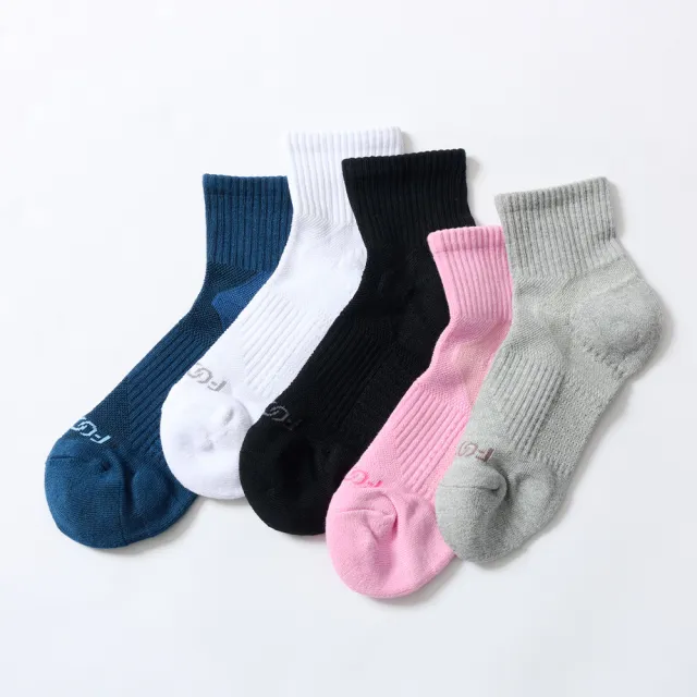 【FOOTER】6入組 運動減壓吸濕排汗氣墊襪-船短/高筒襪(T100/T97/T99)