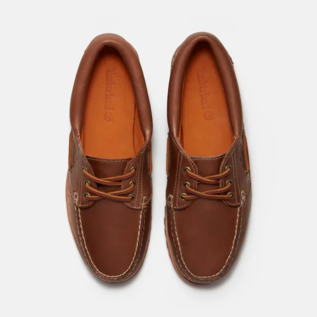 【Timberland】女款棕色特別款Timberland R Authentic三孔帆船鞋(A2GNVETD)
