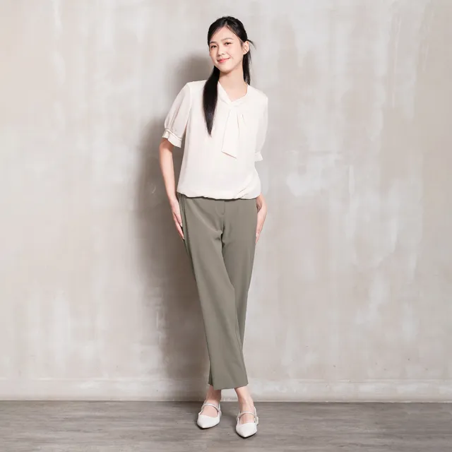 【perng yuh 芃諭名品】微風語境 結飾 雪紡上衣(2026 AW Collection|5C秋冬新品上市)