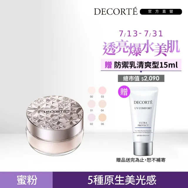 【COSME DECORTE 黛珂】絲柔調光蜜粉20g(6色可選)