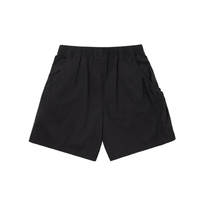 【The North Face】北面女款黑色DWR防潑水抽繩口袋短褲|8G02JK3
