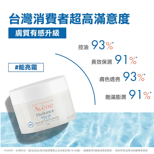 【Avene 雅漾】買一送一★官方直營 24H保濕水凝霜