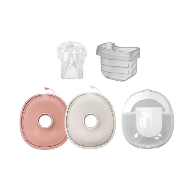 【MOOIMOM 沐伊孕哺】免手持電動吸乳器 M3 Pro 配件組(24mm/27mm)