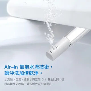 【CAESAR 凱撒衛浴】VL 超值 儲熱式溫水洗淨便座 TAF400 (含基本安裝/噴嘴自潔/免治馬桶座)