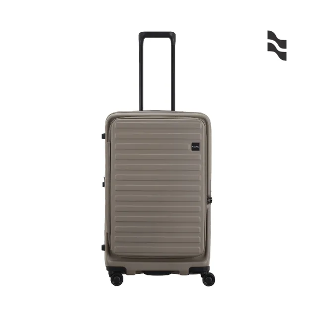 【LOJEL】假日照常配送 CUBO FIT 28吋 前開式擴充拉鍊拉桿箱(行李箱 旅行箱 胖胖箱)