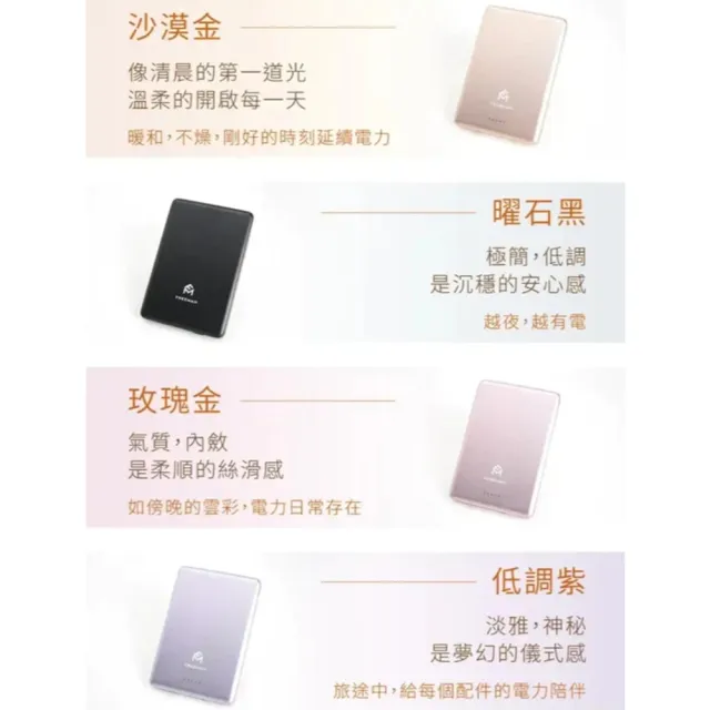 【Freeman】超薄全固態行動電源 台灣製造 一億全球產險 可上飛機 固態行動電源