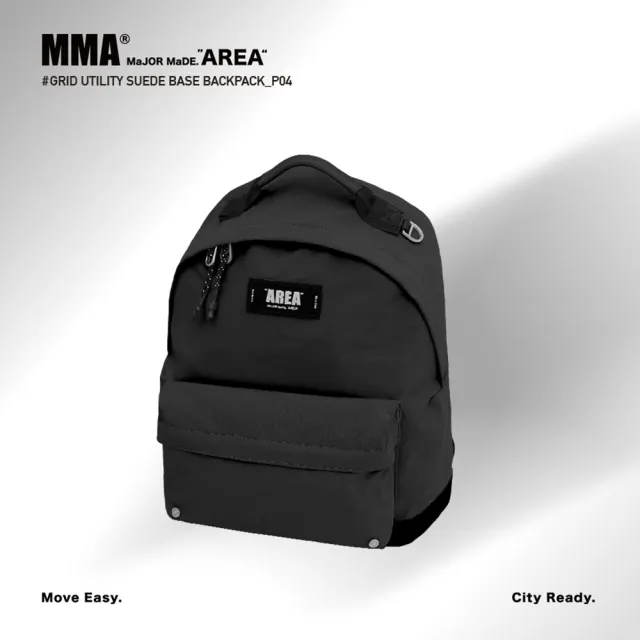 【MAJOR MADE】方格工裝麂皮底後背包(機能包/後背包/防潑水)