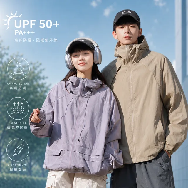 【NVDO】現貨 冰感黑科技超薄防曬衣-5色可選(F3012/防曬外套/涼感外套/兩款可選/男女同款)