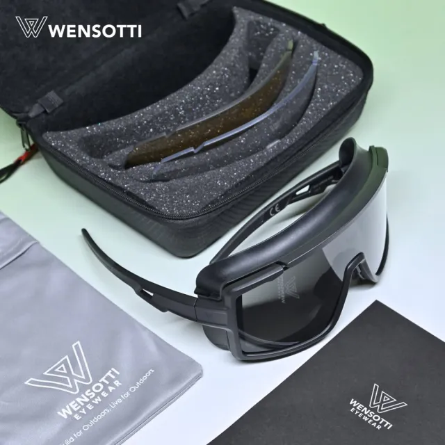 【Wensotti】TATTIC 軍用安全眼鏡 護目鏡 防護戰術眼鏡 太陽眼鏡(WI6004-M04含近視內框)